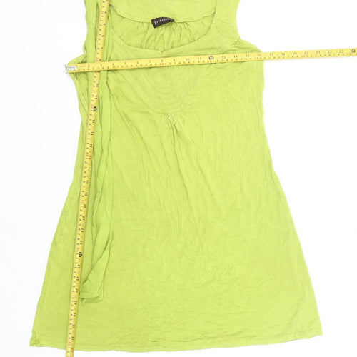 Principles Women’s Green Shift Dress Size 12 Knee Length Sleeveless