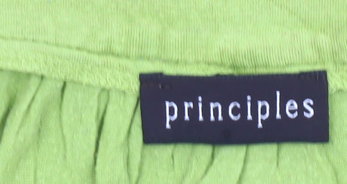 Principles Women’s Green Shift Dress Size 12 Knee Length Sleeveless