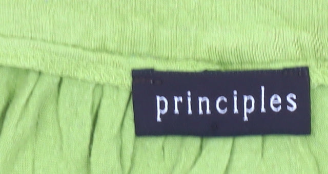 Principles Women’s Green Shift Dress Size 12 Knee Length Sleeveless