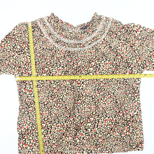 Marks and Spencer Women’s Multicoloured Cotton Blouse Size 18