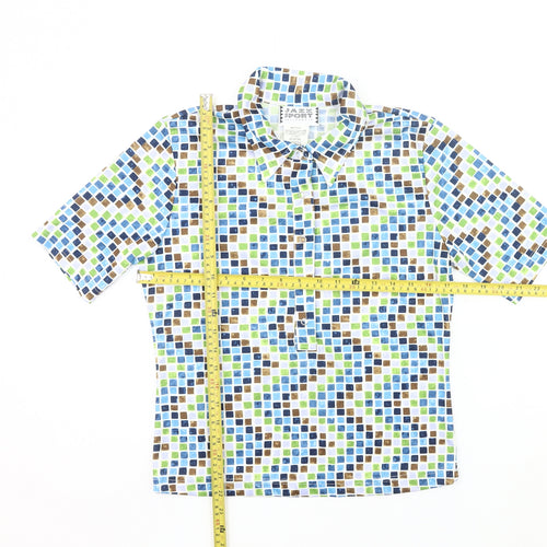 Jazz Sport California Women’s Multicoloured Geometric Button-Up Shirt L