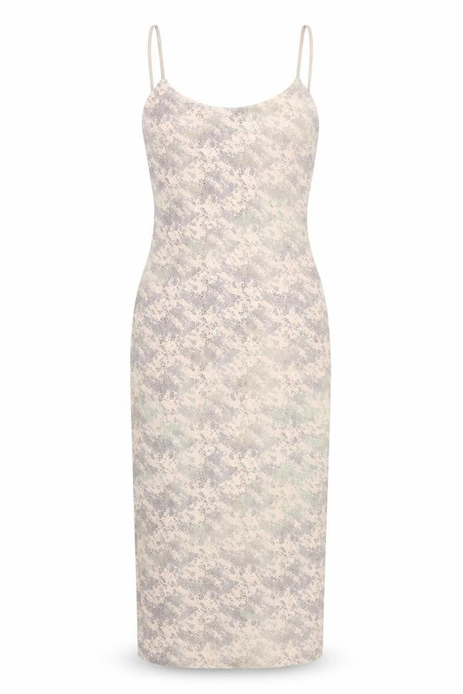 Missguided Women’s Beige Animal Print Slip Dress Size 8