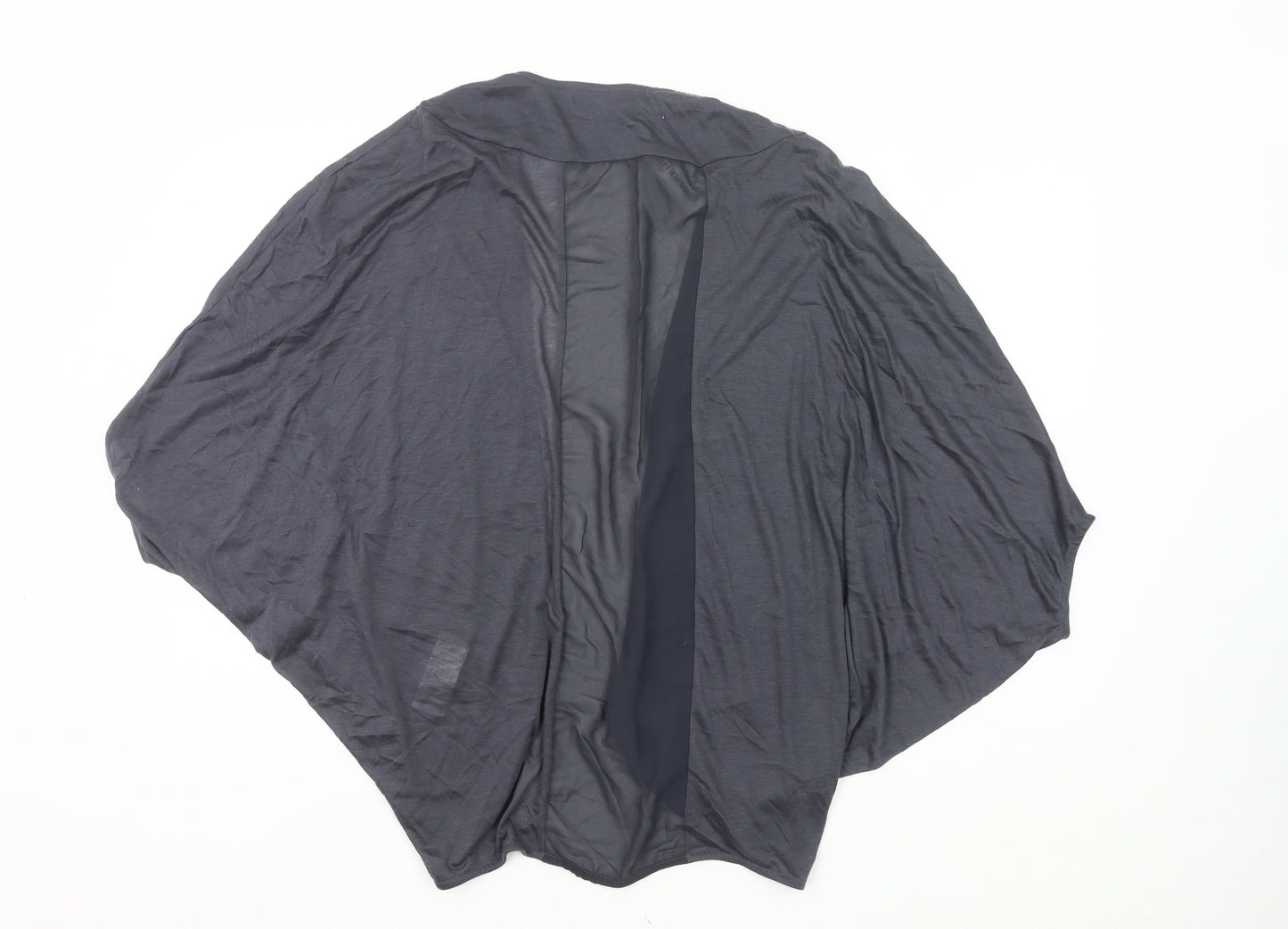 Warehouse Women’s Grey Kimono Style Blouse UK 12 Relaxed Fit