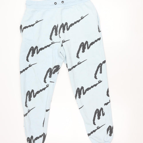 North West Men’s Blue Sweatpants L Athleisure Fleece Tapered