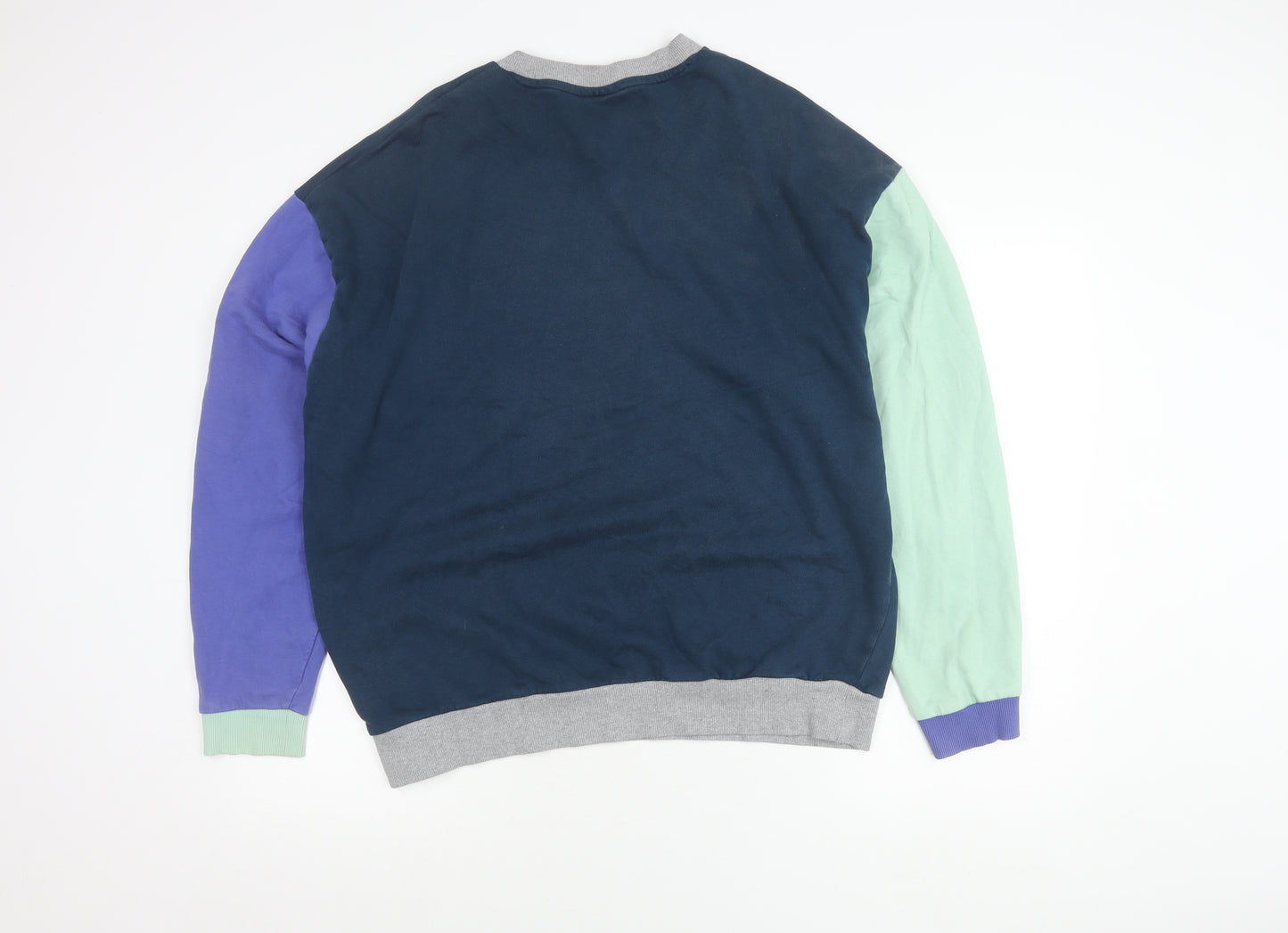 ASOS Design Men’s Multicoloured Graphic Sweatshirt Size L