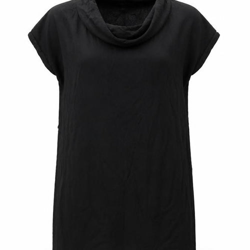 Gap Women’s Black XS Shift Short Sleeve Chiffon Dress