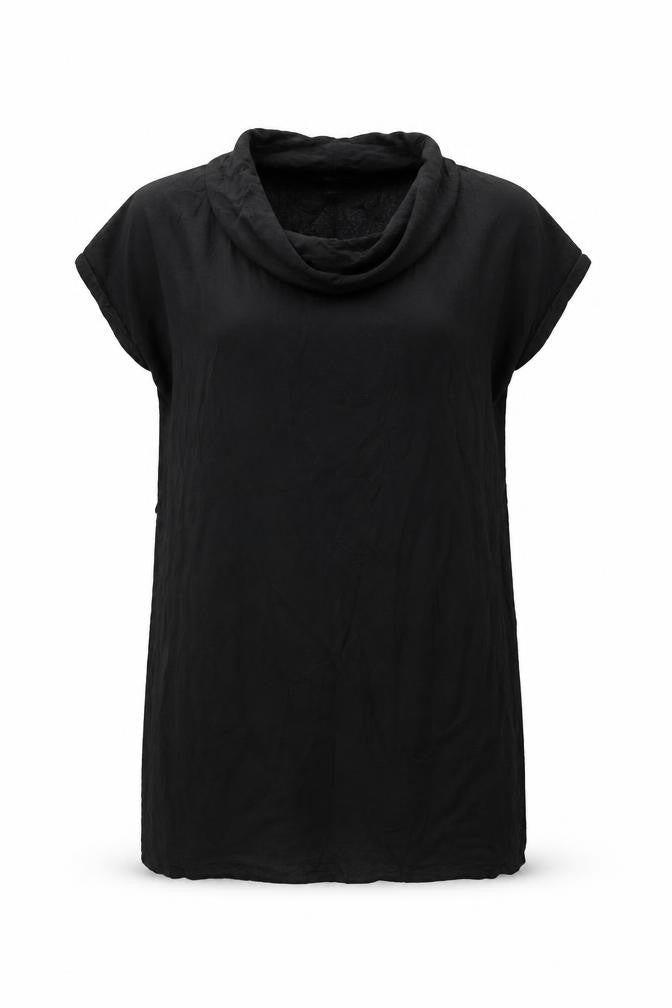 Gap Women’s Black XS Shift Short Sleeve Chiffon Dress