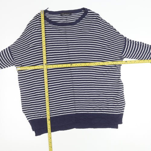 Marks and Spencer Women’s Blue Striped Tunic Top Size 12