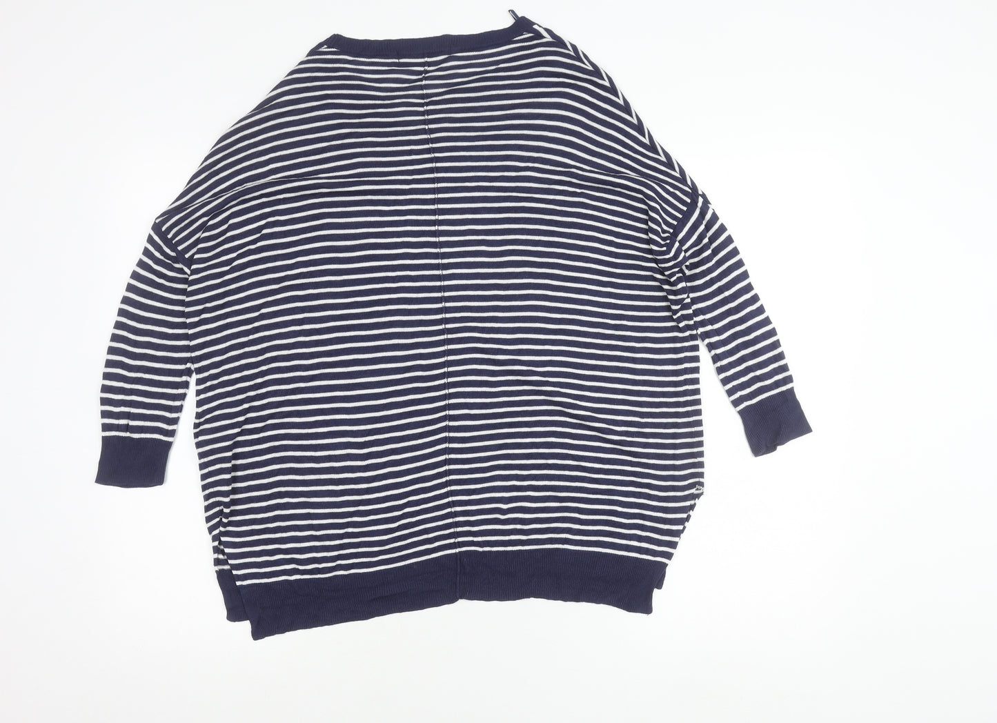Marks and Spencer Women’s Blue Striped Tunic Top Size 12