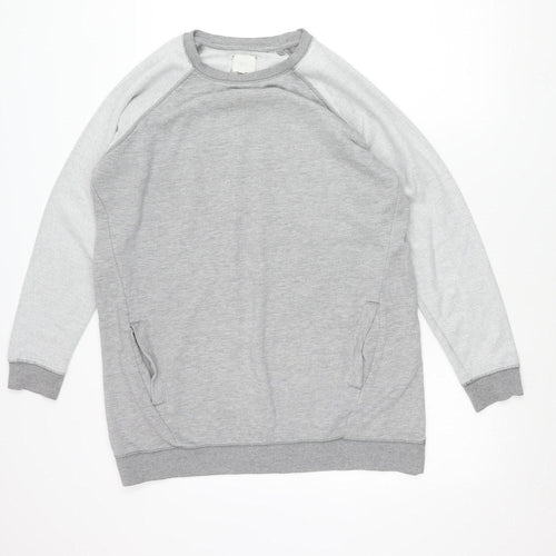 Next Women’s Grey Size 16 Crew Neck Long Sleeve Sweatshirt