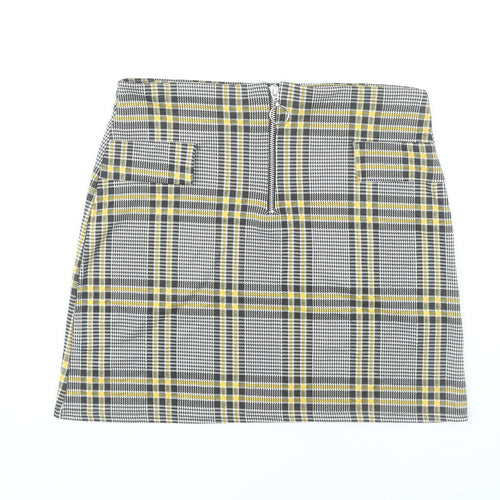 Quiz Women’s Multicoloured Plaid Short Pencil Skirt Size 12