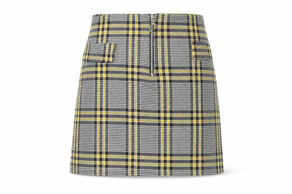 Quiz Women’s Multicoloured Plaid Short Pencil Skirt Size 12