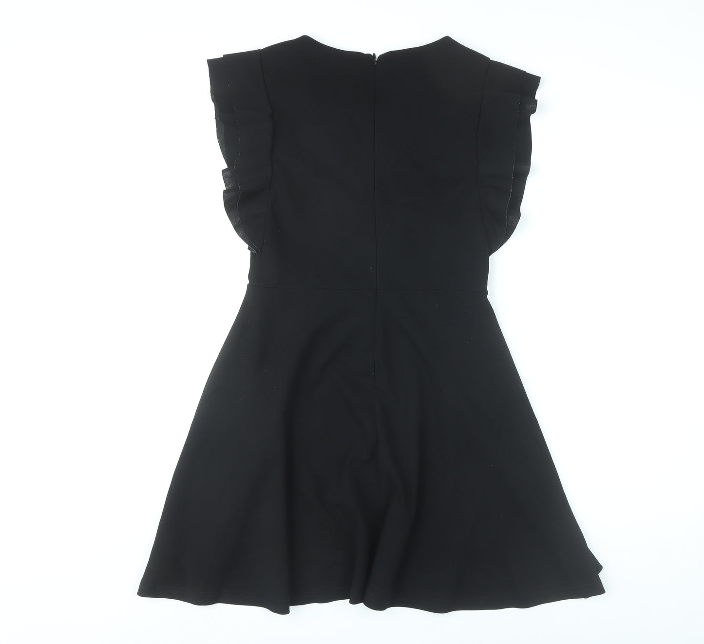 Mela London Women’s Black Size 8 Fit & Flare Knee Length Dress