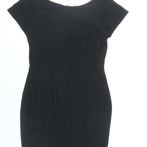 Next Women’s Black Size 10 Sheath Knee Length Dress