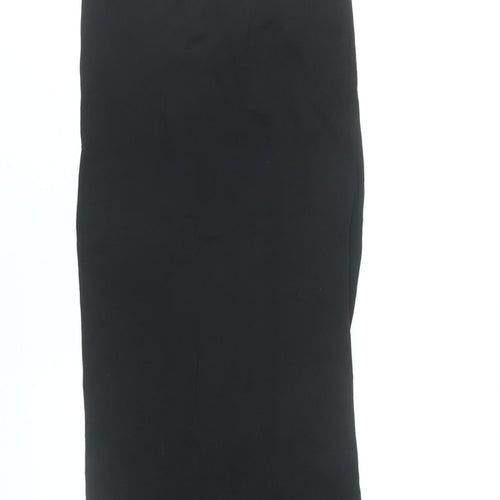 Vero Moda Women Black Maternity Tank Midi Dress One Size