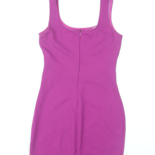 Parisian Women’s Pink Scoop Neck Bodycon Cut Out Dress Size 6