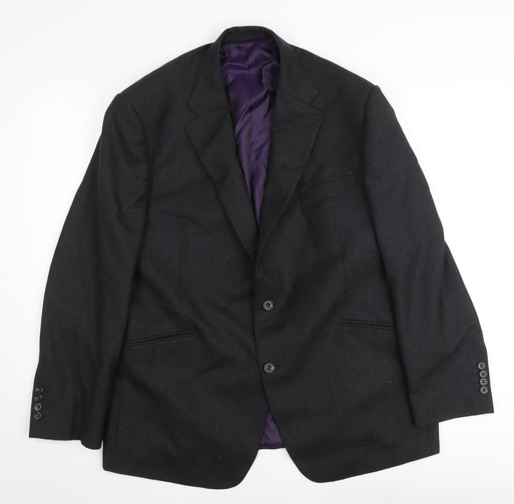 Marks and Spencer Men’s Vharcoal 44S Wool Blazer Jacket