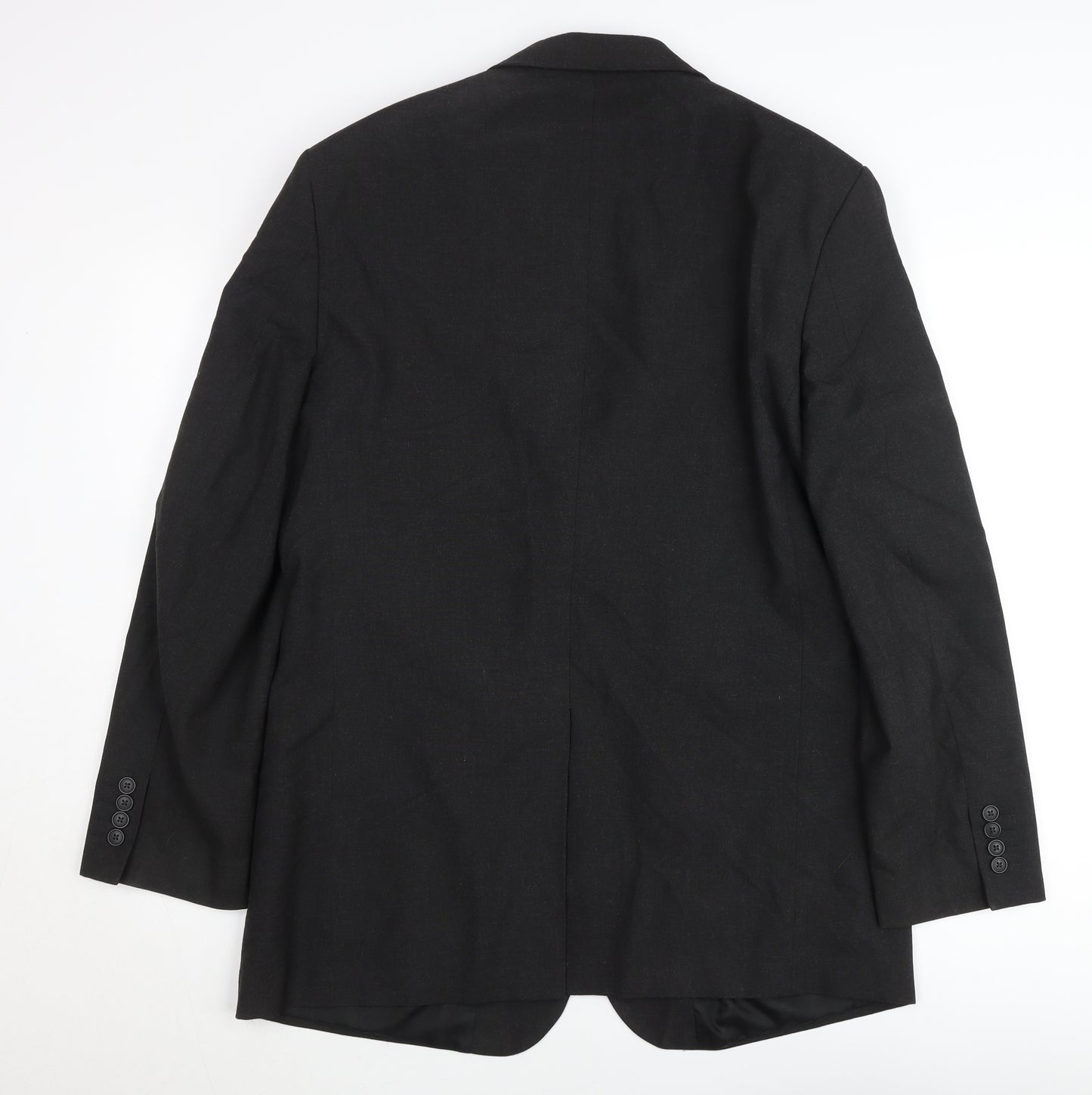 Marks and Spencer Men's Grey 42L Suit Jacket Single Breasted