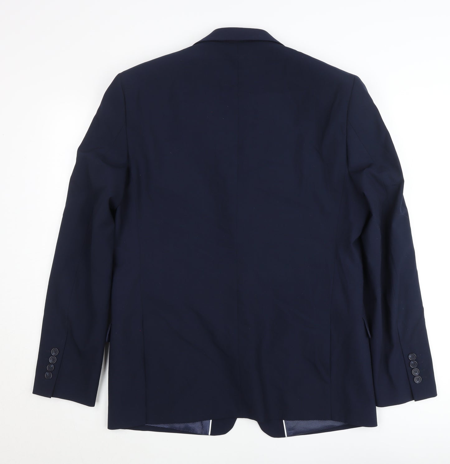 Marks and Spencer Men's Blue Slim Fit Blazer Jacket 42 Chest XL
