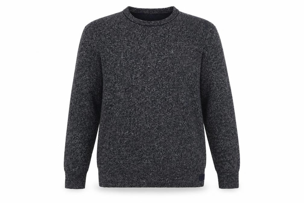 Front view of Crew Clothing Women’s Grey, size UK 8, Knit jumper