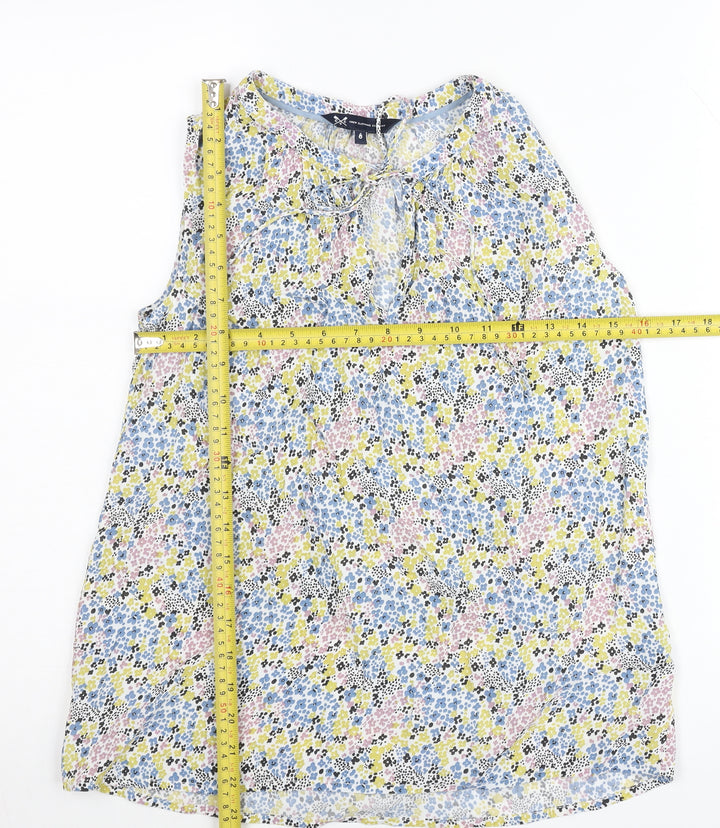 Crew Clothing Women’s Multicoloured Floral A-Line Skirt Size 6