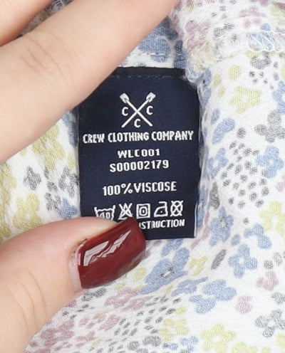 Crew Clothing Women’s Multicoloured Floral A-Line Skirt Size 6