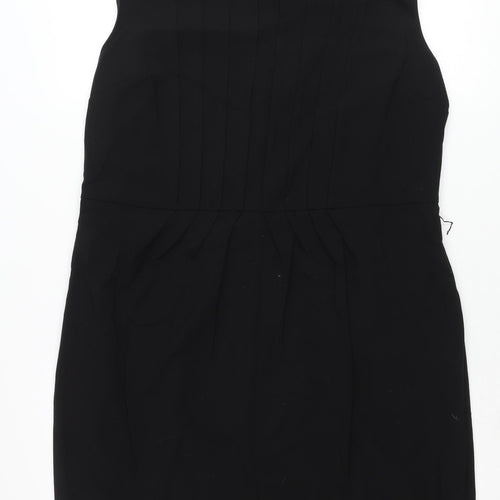 Papaya Women’s Black Size 20 Sheath Knee Length Stretch Dress