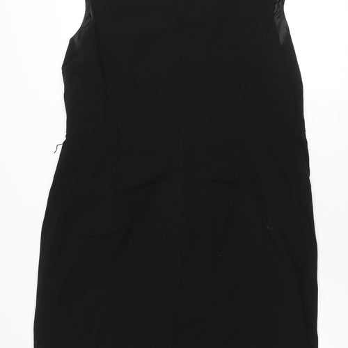 Papaya Women’s Black Size 20 Sheath Knee Length Stretch Dress