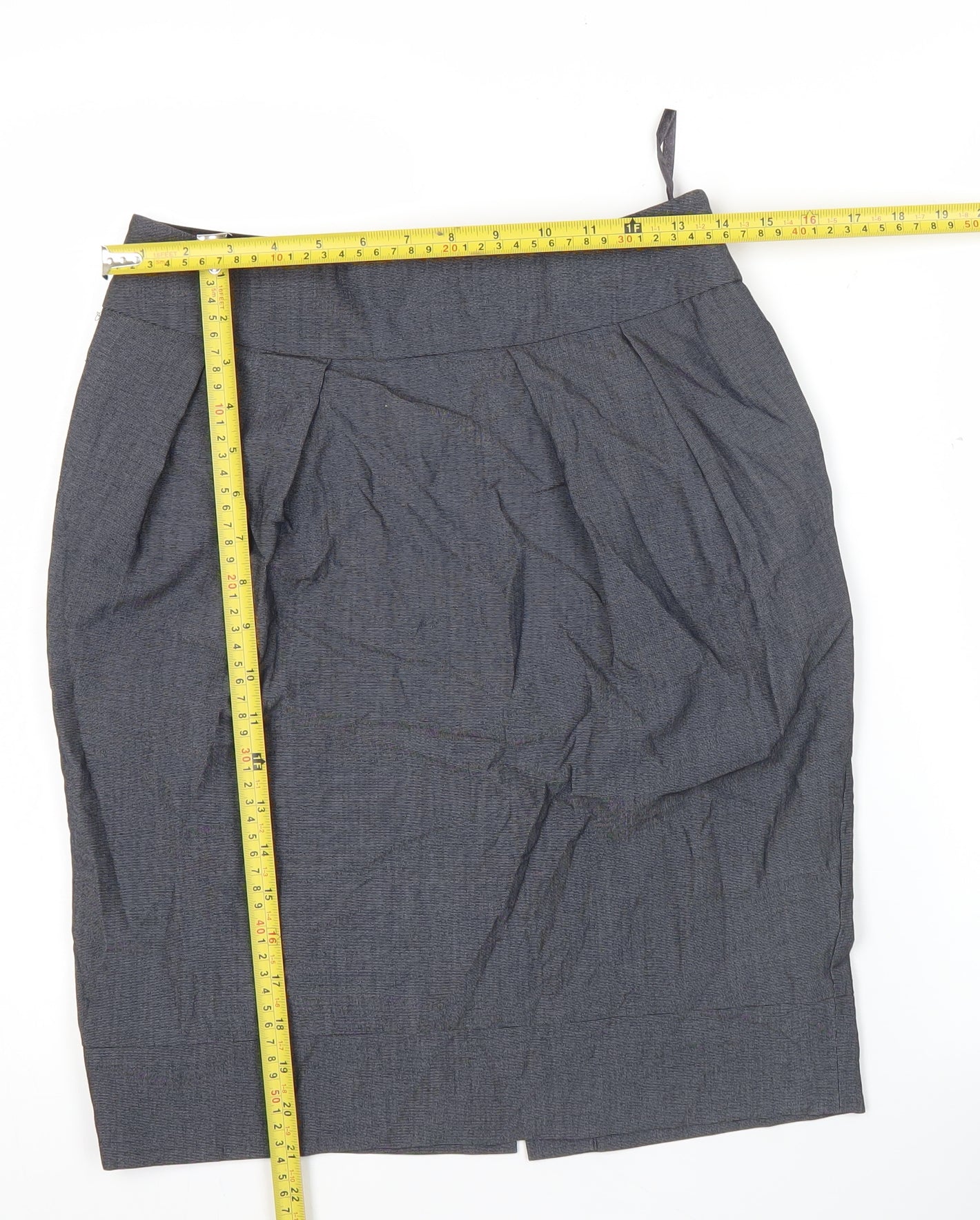 Full Circle Women’s Grey Pencil Skirt Size 10 Workwear
