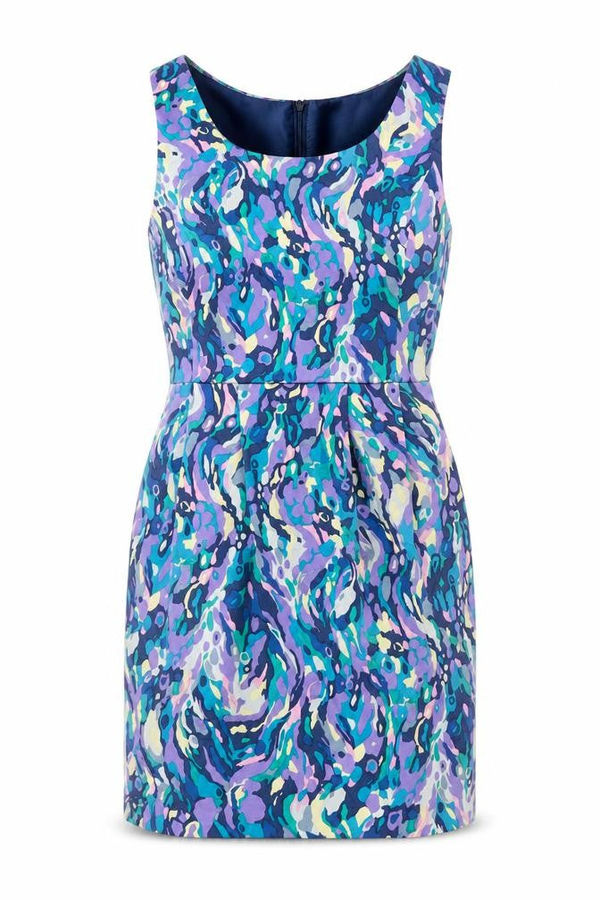 Oasis Women’s Multicoloured Size 10 Sheath Knee Length Dress