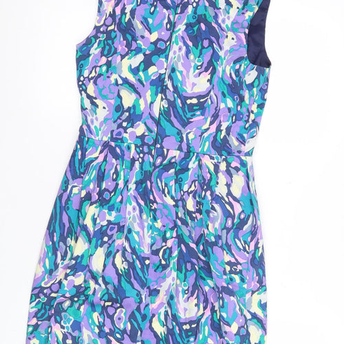 Oasis Women’s Multicoloured Size 10 Sheath Knee Length Dress