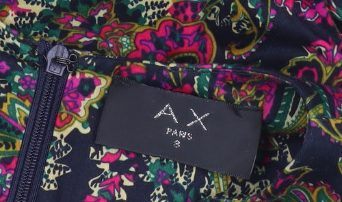 AX Paris Women’s Multicoloured Paisley Bodycon Dress Size 8