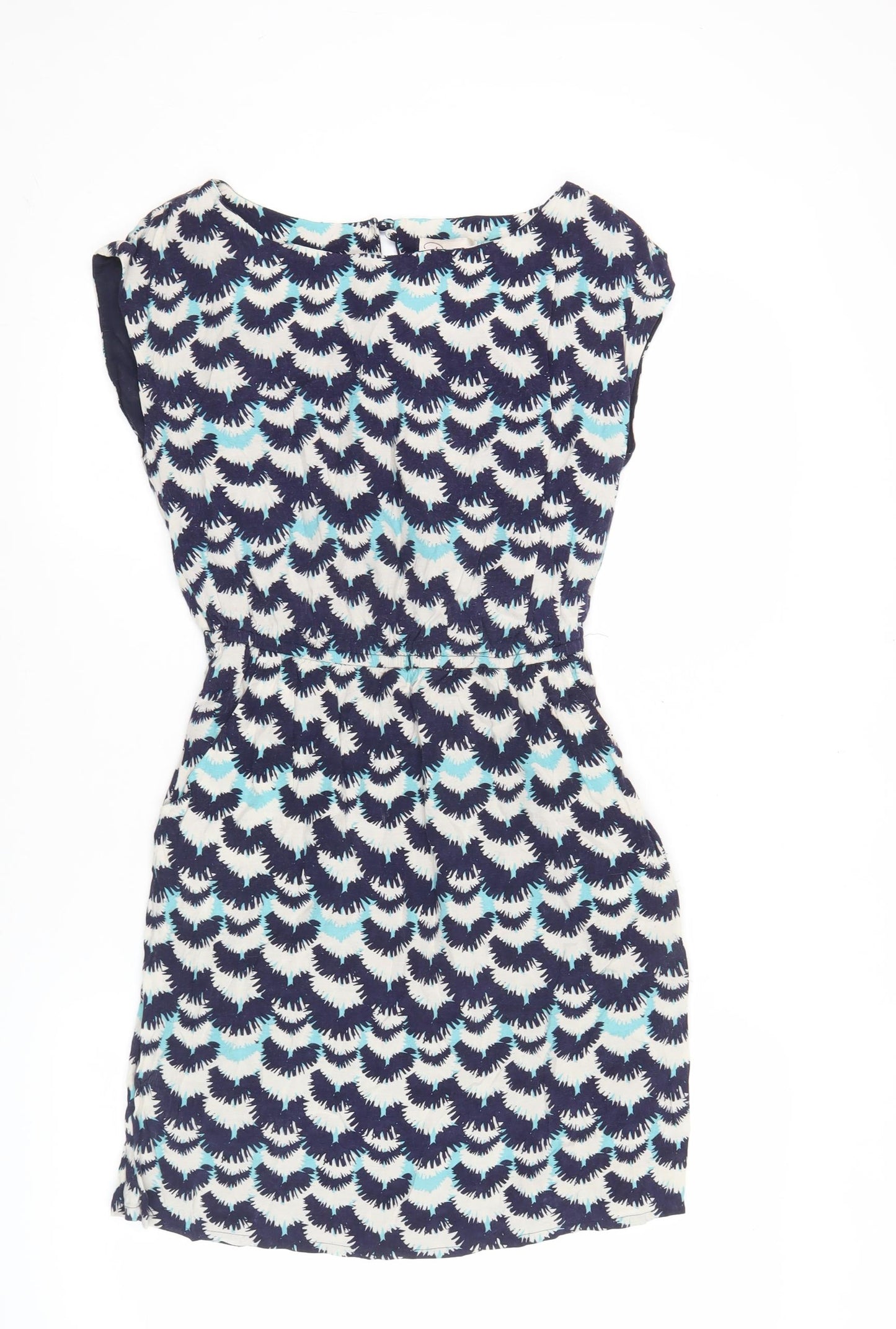 Poem by Oliver Bonas Women’s Blue Strapless Short Dress Size 8