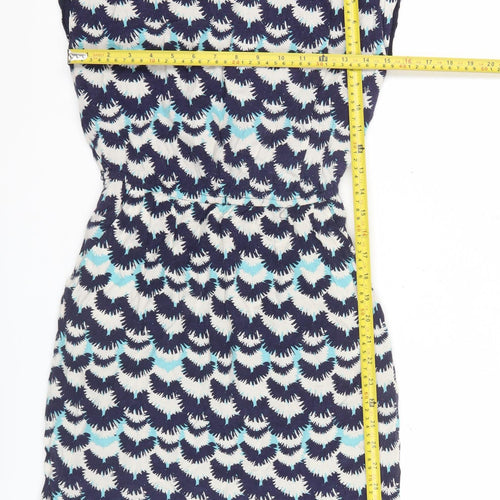 Poem by Oliver Bonas Women’s Blue Strapless Short Dress Size 8