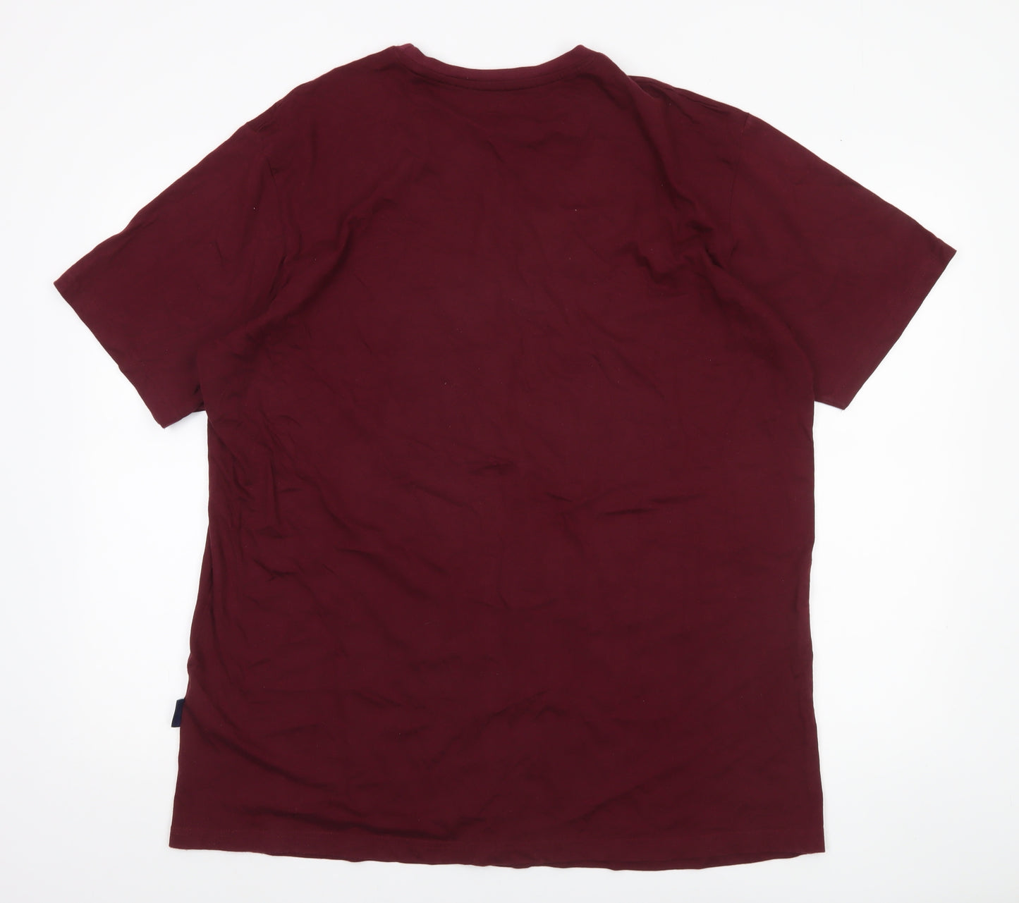 BadRhino Men’s Red XL Graphic Road Trip T-Shirt