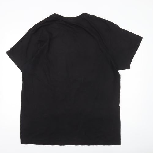 Impulse Wear Men’s Black 2XL Gran Canaria Beach Graphic T-Shirt