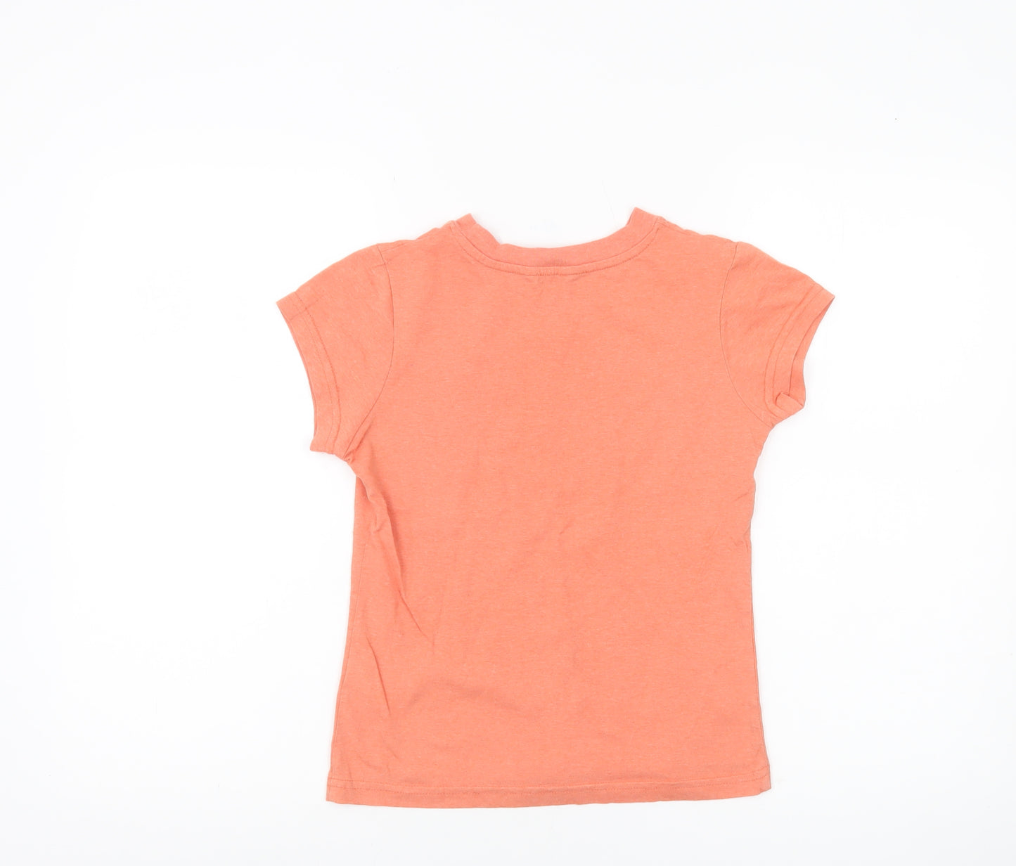 Atmosphere Womens Orange Rock Graphic T-Shirt Size 8 UK
