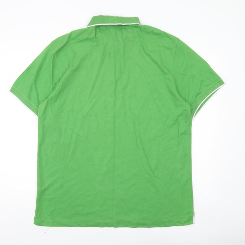 Port Authority Men’s Green XL Polo Shirt Cotton Blend