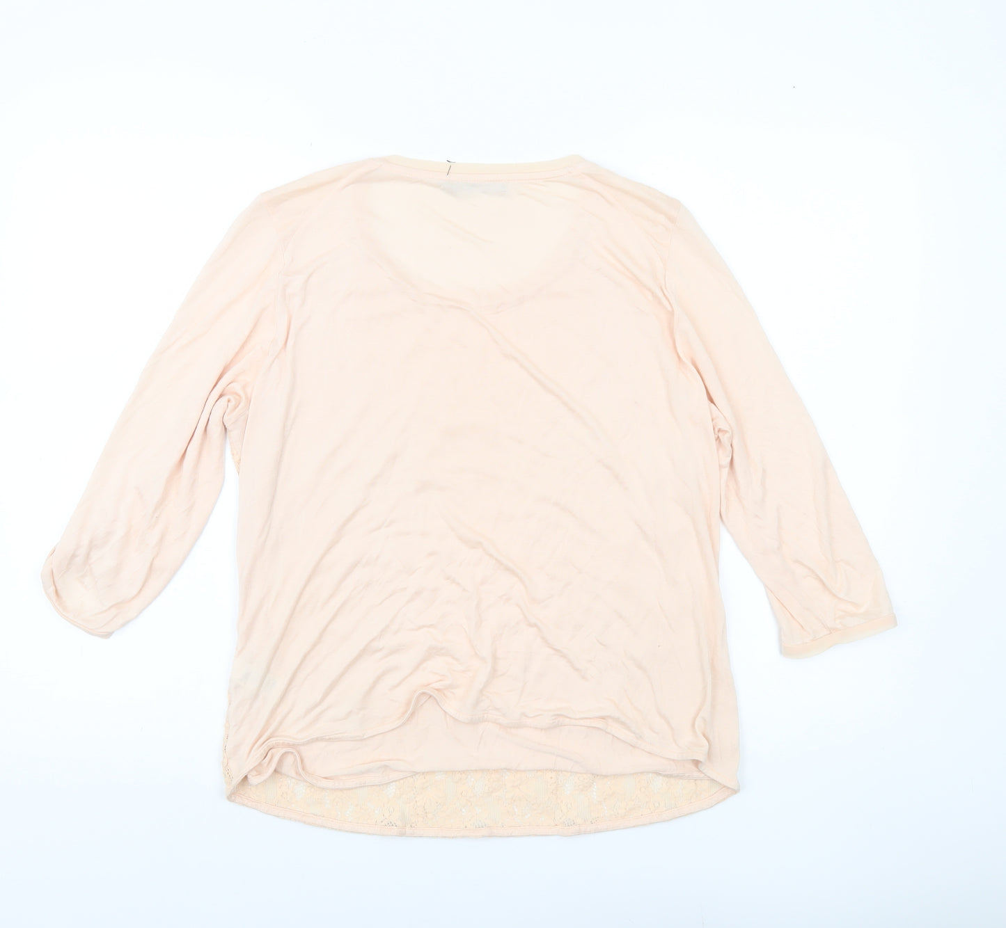 Marks and Spencer Autograph Women’s Beige Lace Blouse UK 14