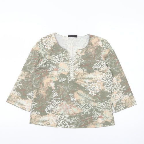Principles Womens Multicoloured Floral Tunic Blouse Size 16