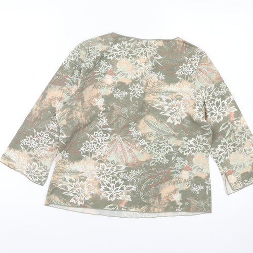 Principles Womens Multicoloured Floral Tunic Blouse Size 16