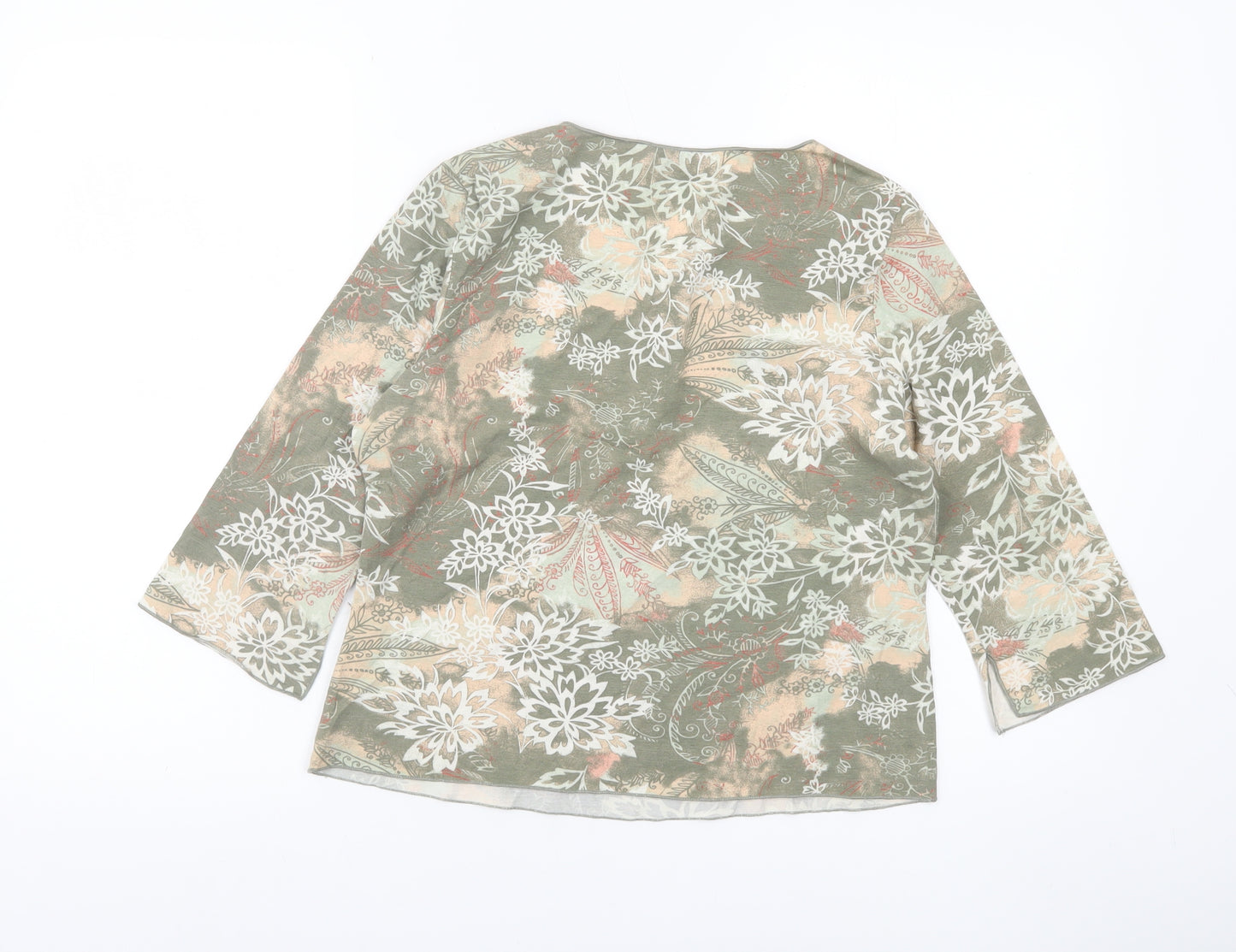 Principles Womens Multicoloured Floral Tunic Blouse Size 16