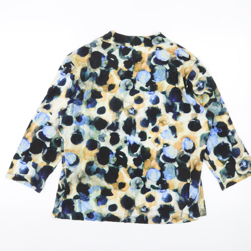 Country Casuals Women’s Multicoloured Animal Print Viscose Blouse M
