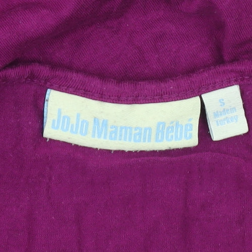 JoJo Maman Bébé Womens Purple Tank Top Scoop Neck Size S