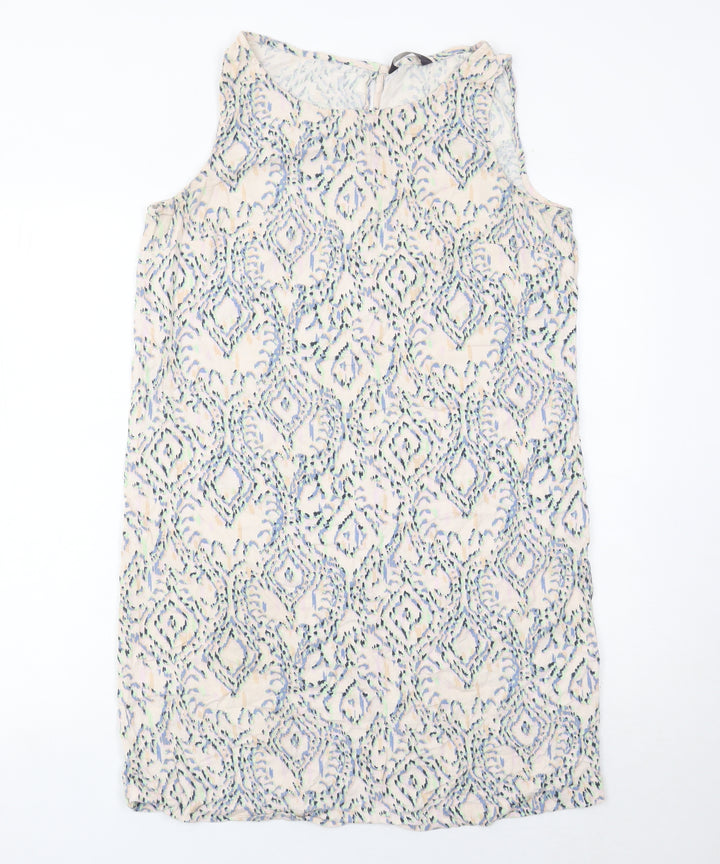 Marks and Spencer Women’s Multicoloured Geometric Shift Dress Size 10