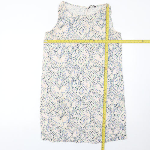 Marks and Spencer Women’s Multicoloured Geometric Shift Dress Size 10