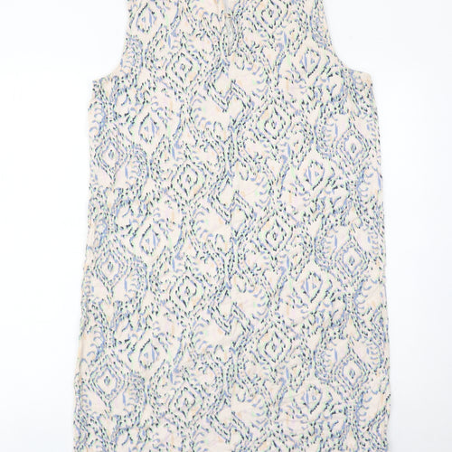 Marks and Spencer Women’s Multicoloured Geometric Shift Dress Size 10