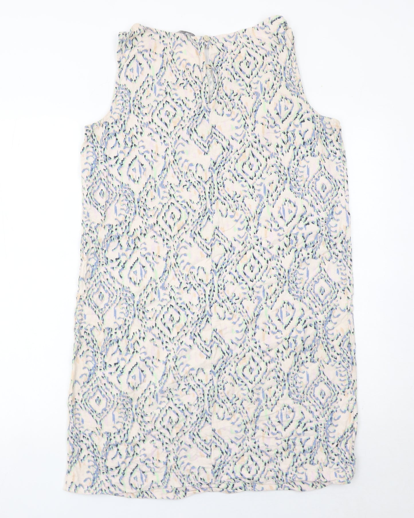 Marks and Spencer Women’s Multicoloured Geometric Shift Dress Size 10