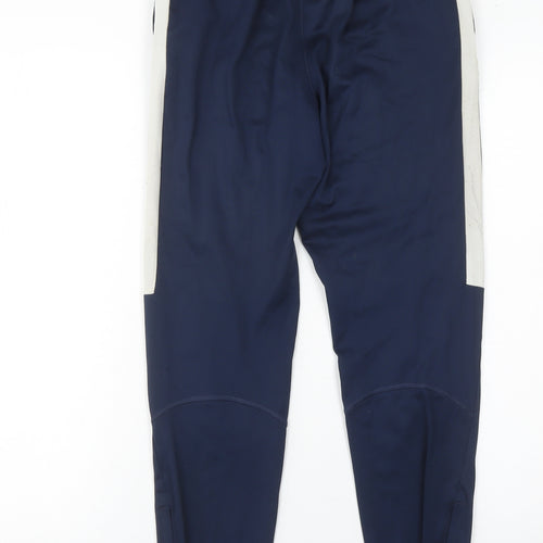 Nike Boys Blue XL Dri-Fit Jogger Trousers Football Activewear Polyester