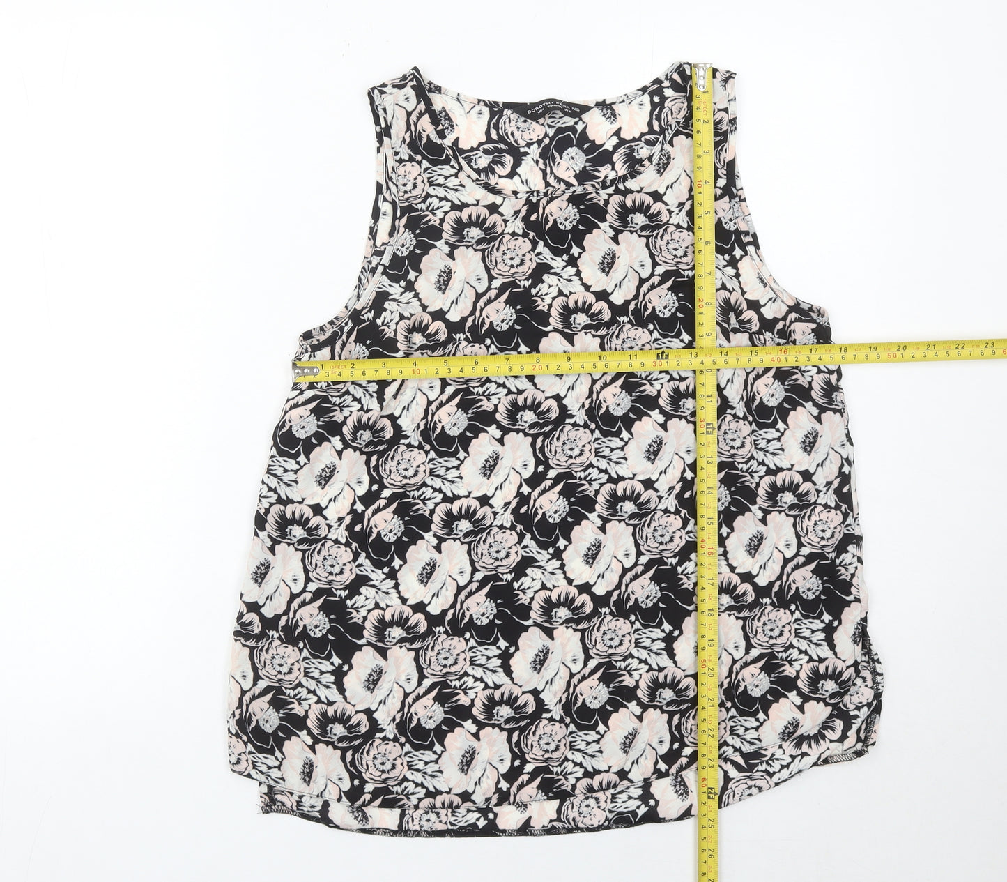 Dorothy Perkins Women’s Multicoloured Floral Tank Top Size 8